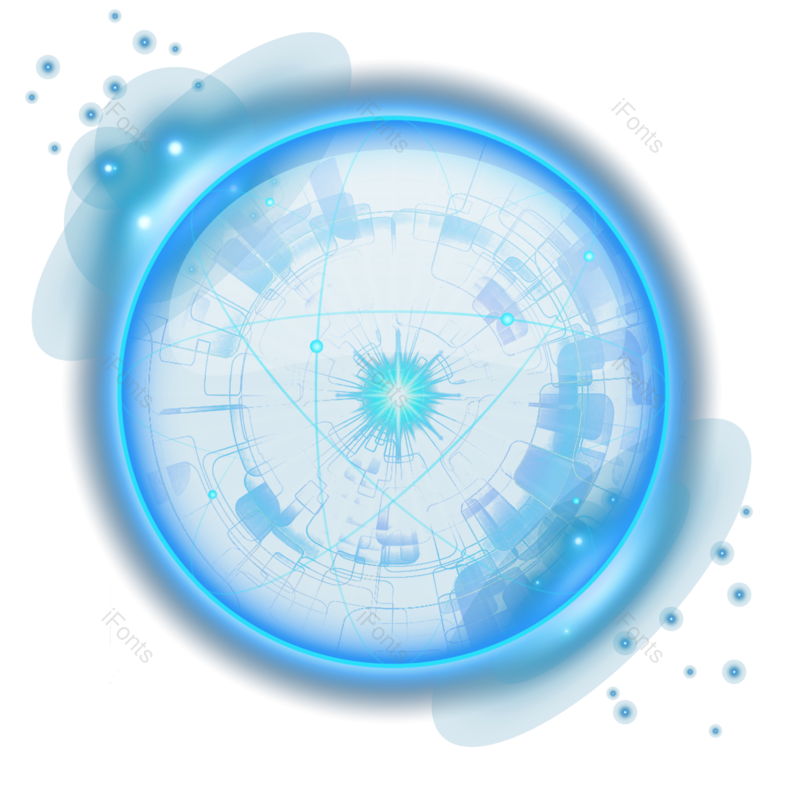 边框图片,光效元素,光斑PNG,圆形光免抠素材